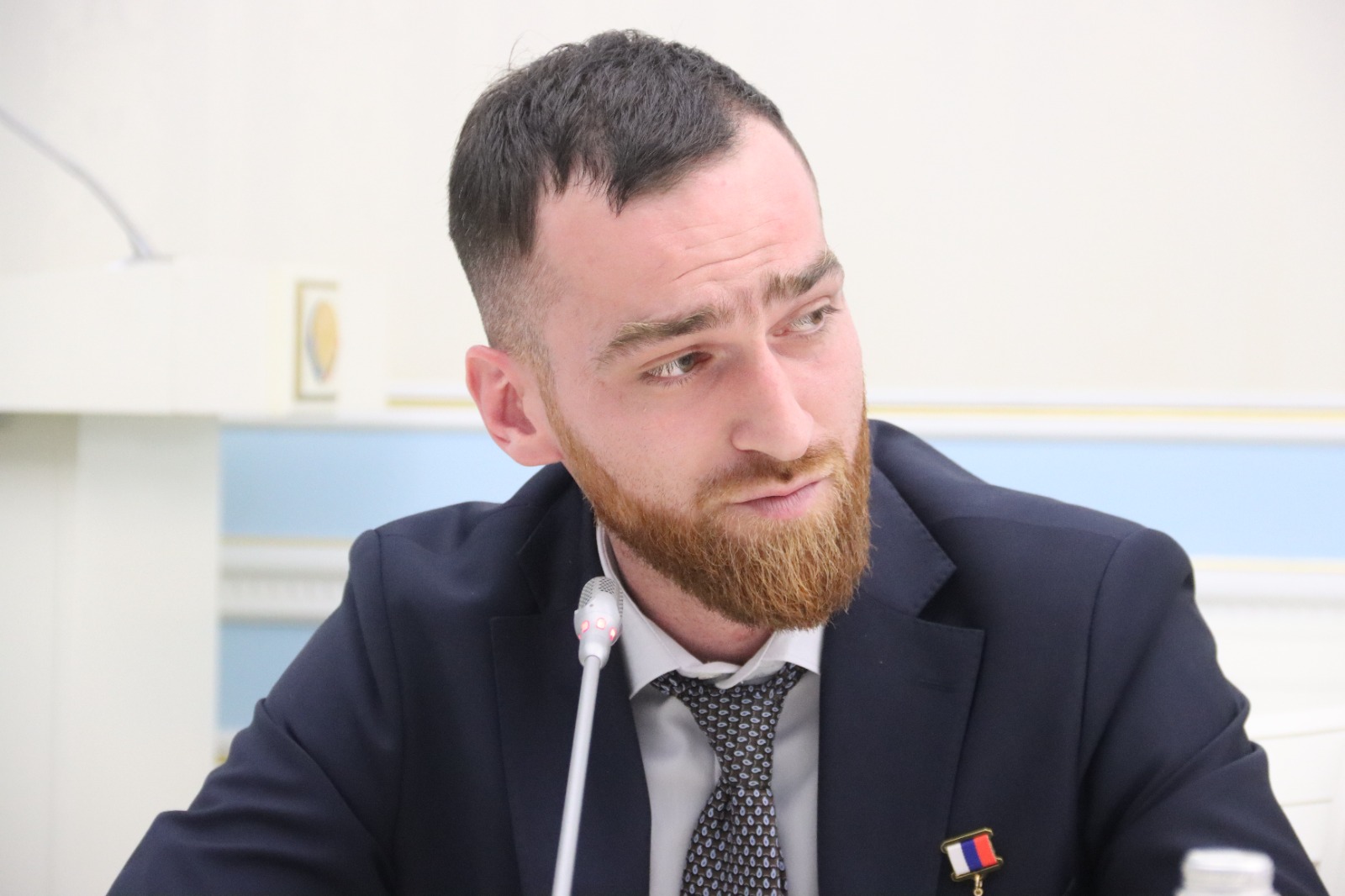 Встреча героев Отечества с руководством Махачкалы